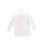 A Ivory Long Sleeve Tops from Seed in size 3-6M for girl. (Back View)