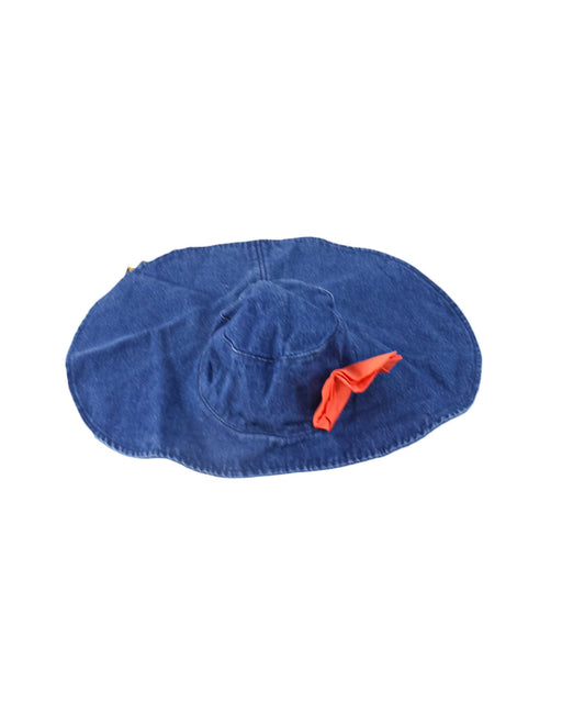 A Blue Sun Hats from Wolf & Rita in size O/S for girl. (Front View)
