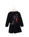 A Black Sweater Dresses from Ferrari in size 3T for girl. (Front View)