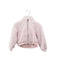 A Pink Puffer/Quilted Jackets from Pippa & Julie in size 3T for girl. (Front View)