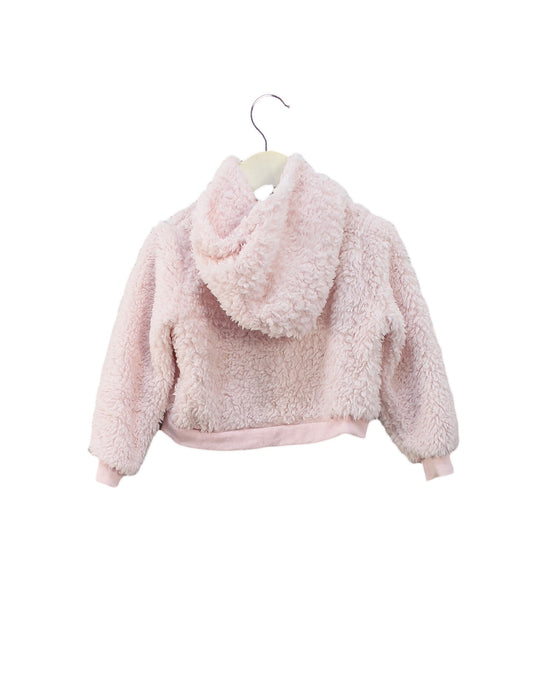 A Pink Puffer/Quilted Jackets from Pippa & Julie in size 3T for girl. (Back View)
