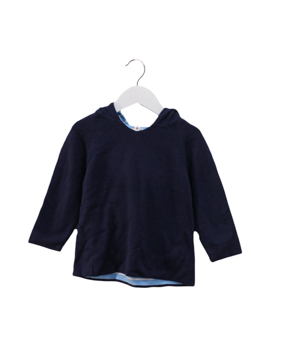 A Navy Sweatshirts from Hanna Andersson in size 12-18M for neutral. (Front View)
