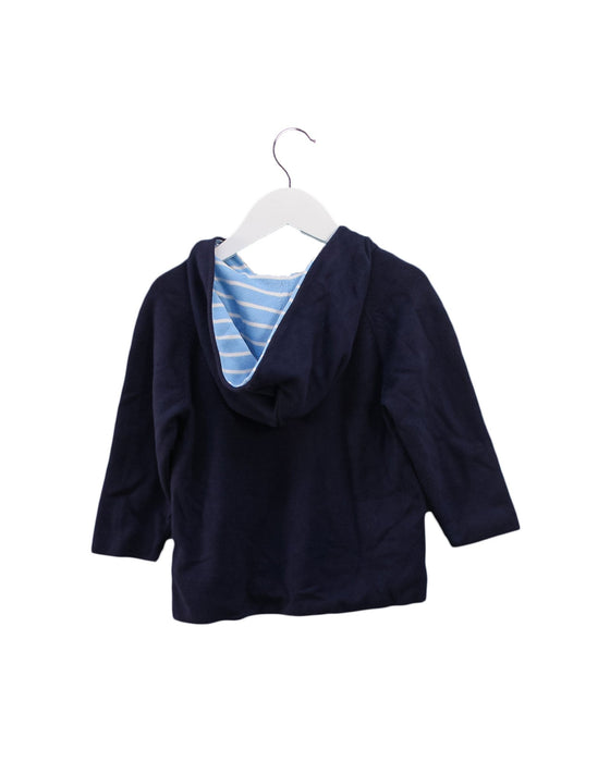 A Navy Sweatshirts from Hanna Andersson in size 12-18M for neutral. (Back View)