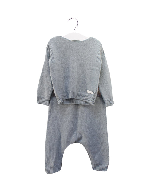 A Blue Knit Sweaters from Burberry in size 6-12M for boy. (Front View)