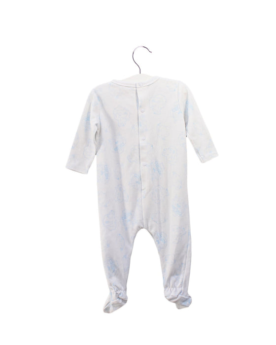 A White Onesies from Kenzo in size 3-6M for boy. (Back View)
