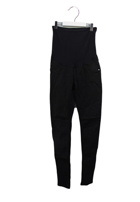 A Black Jeans from Indigo Blue in size S for maternity. (Front View)