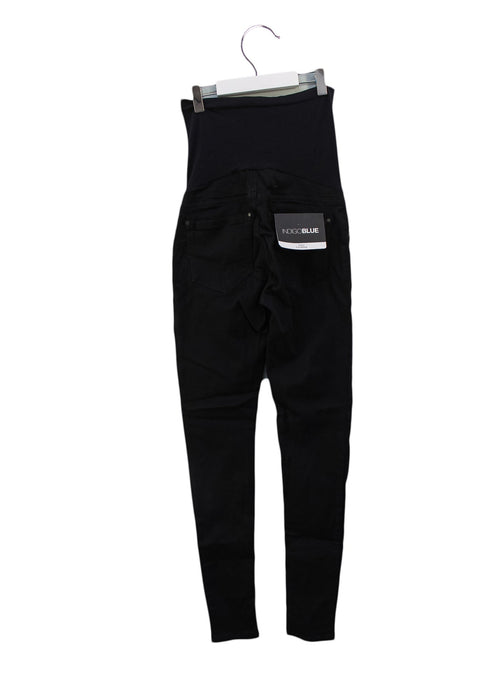 A Black Jeans from Indigo Blue in size S for maternity. (Back View)