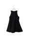 A Black Sleeveless Dresses from Milly Minis in size 4T for girl. (Back View)