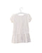 A White Short Sleeve Dresses from Chloe in size 3T for girl. (Back View)