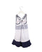 A White Sleeveless Tops from Armani in size 8Y for girl. (Back View)