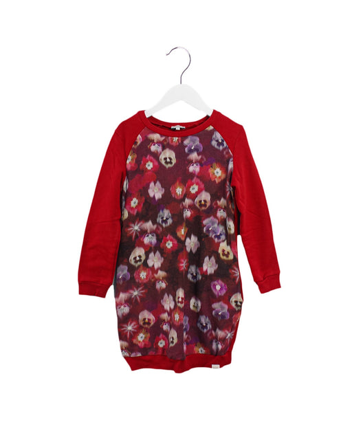 A Red Sweater Dresses from Paul Smith in size 8Y for girl. (Front View)