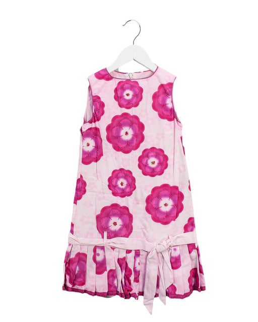 A Pink Sleeveless Dresses from Trish Scully in size 6T for girl. (Front View)