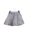 A Silver Short Skirts from Gusella in size 4T for girl. (Front View)