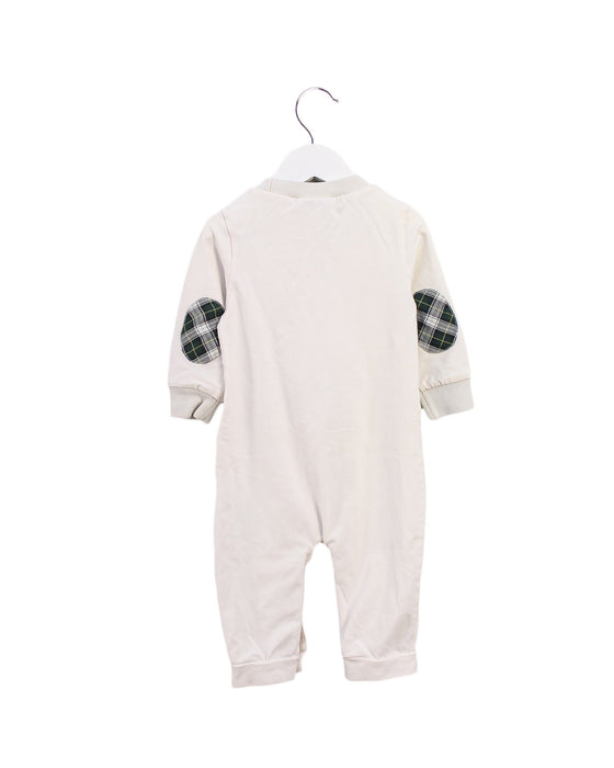 A Grey Long Sleeve Jumpsuits from Nicholas & Bears in size 6-12M for boy. (Back View)