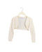 A Ivory Cardigans from Rachel Riley in size 4T for girl. (Front View)