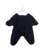 A Navy Sleepsacs from Baby Bites Barcelona in size O/S for neutral. (Front View)