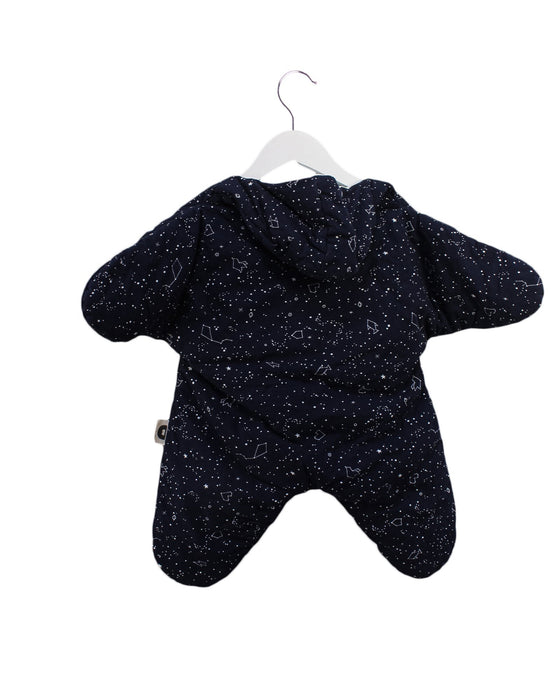 A Navy Sleepsacs from Baby Bites Barcelona in size O/S for neutral. (Back View)