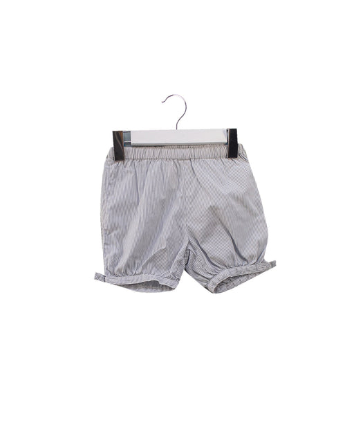 A Grey Shorts from Bonpoint in size 3-6M for neutral. (Front View)