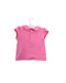 A Pink Short Sleeve Tops from Jacadi in size 6-12M for girl. (Back View)