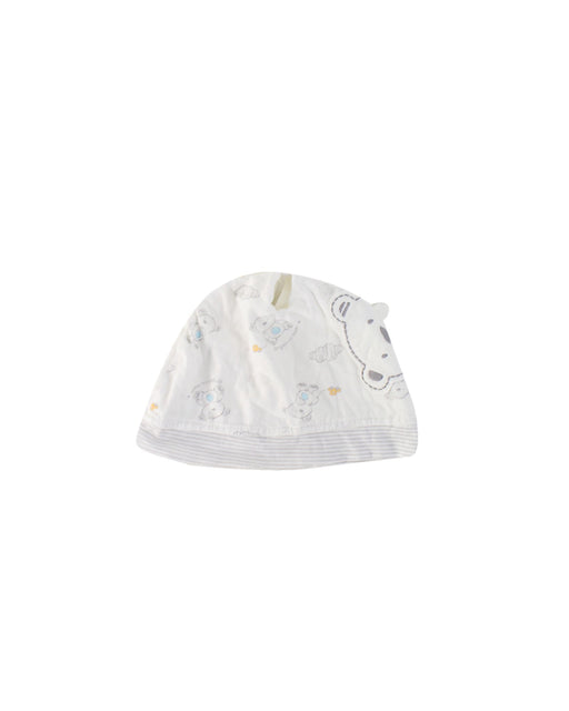 A White Beanies from Organic Mom in size O/S for neutral. (Front View)