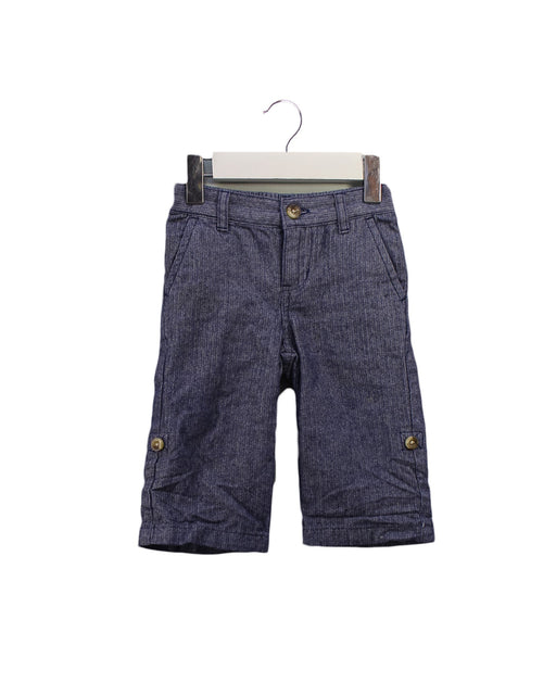 A Navy Casual Pants from Janie & Jack in size 6-12M for boy. (Front View)