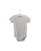 A Ivory Short Sleeve Bodysuits from Aosta in size 6-12M for girl. (Front View)