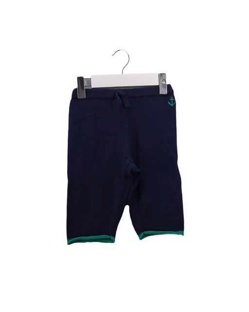 A Navy Casual Pants from Janie & Jack in size 3-6M for boy. (Front View)