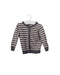A Grey Cardigans from Petit Bateau in size 6-12M for neutral. (Front View)