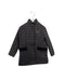 A Black Coats from Tartine et Chocolat in size 4T for girl. (Front View)