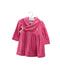 A Pink Long Sleeve Dresses from Ralph Lauren in size 3-6M for girl. (Front View)