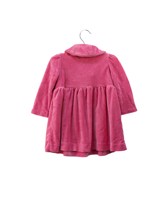 A Pink Long Sleeve Dresses from Ralph Lauren in size 3-6M for girl. (Back View)