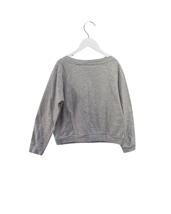 A Grey Crewneck Sweatshirts from Gingersnaps in size 12Y for girl. (Back View)