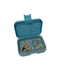 A Blue Utensils & Containers from Yumbox in size 2T for neutral. (Front View)