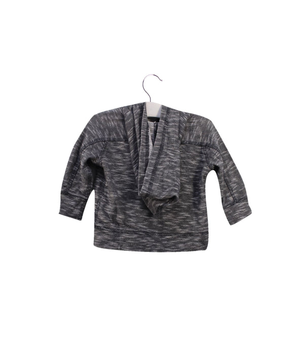 A Grey Zippered Sweatshirts from Splendid in size 3-6M for boy. (Back View)