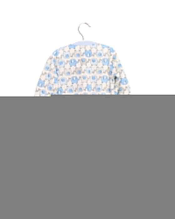 A Blue Long Sleeve Jumpsuits from Les Enphants in size 3-6M for boy. (Back View)