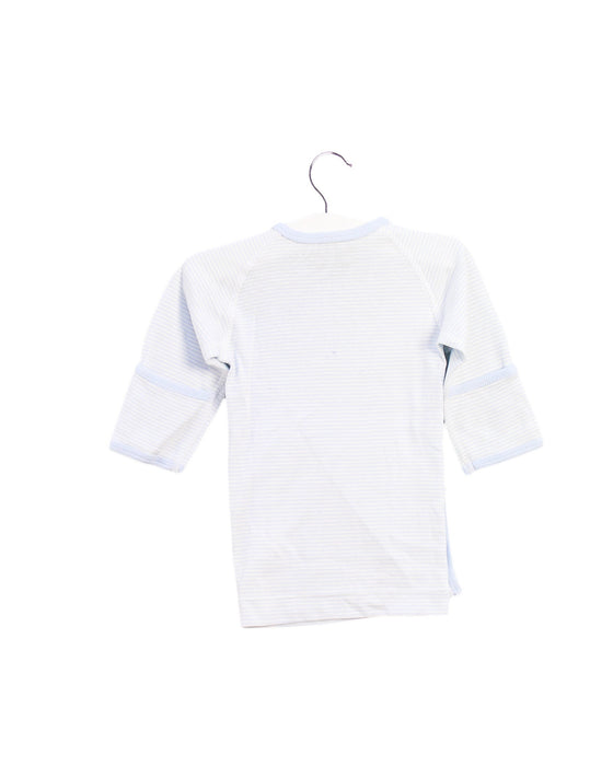 A Blue Long Sleeve Tops from Les Enphants in size 3-6M for boy. (Back View)