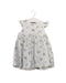 A White Short Sleeve Dresses from Petit Bateau in size 3-6M for girl. (Front View)