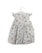 A White Short Sleeve Dresses from Petit Bateau in size 3-6M for girl. (Back View)