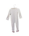 A White Onesies from Livly in size 6-12M for girl. (Back View)