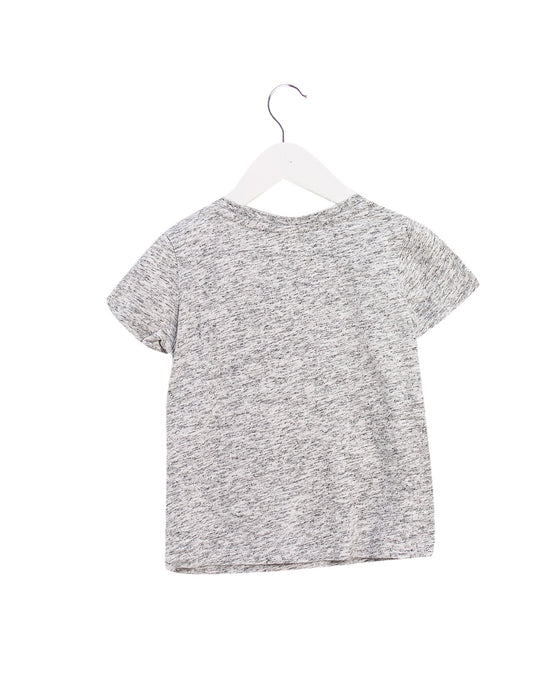 A Grey Short Sleeve T Shirts from Seed in size 2T for boy. (Back View)
