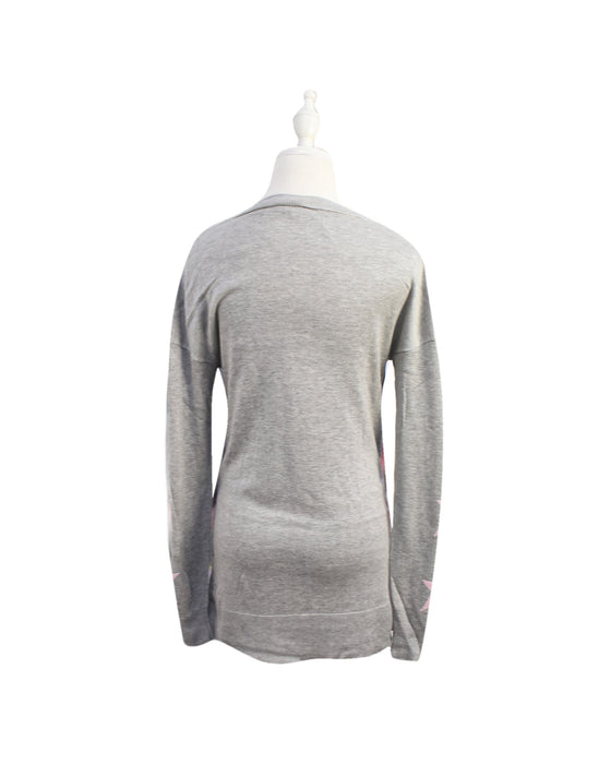 A Grey Knit Sweaters from Seraphine in size XS for maternity. (Back View)