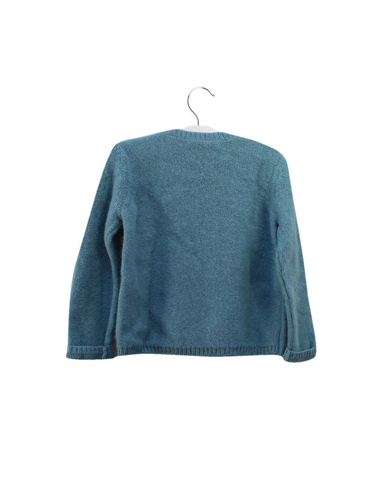 A Blue Knit Sweaters from Bonpoint in size 2T for boy. (Back View)