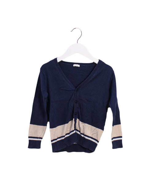 A Navy Cardigans from Il Gufo in size 4T for men. (Front View)