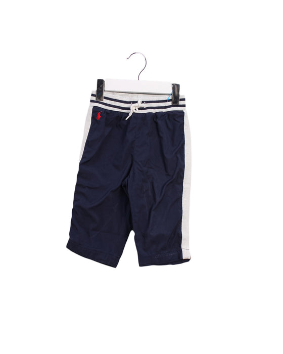 A Navy Casual Pants from Ralph Lauren in size 6-12M for boy. (Front View)