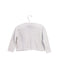 A Silver Cardigans from Petit Bateau in size 6-12M for girl. (Back View)