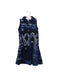 A Navy Dress Sets from Ralph Lauren in size 12-18M for girl. (Front View)