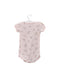 A Pink Short Sleeve Bodysuits from Petit Bateau in size 3-6M for girl. (Back View)