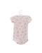 A Pink Short Sleeve Bodysuits from Petit Bateau in size 3-6M for girl. (Back View)