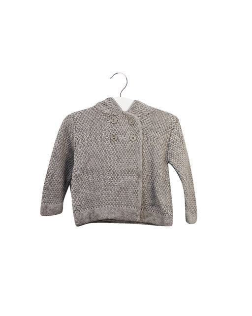 A Grey Cardigans from Cath Kidston in size 6-12M for girl. (Front View)