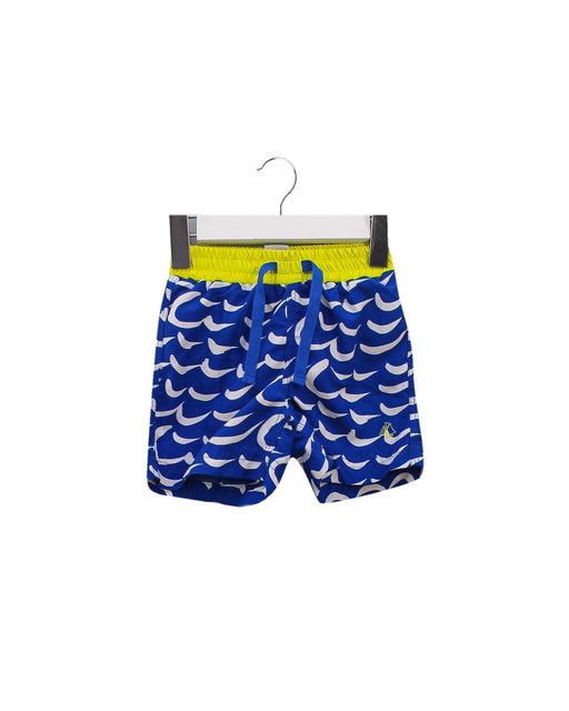 A Blue Swim Shorts from Petit Bateau in size 3-6M for boy. (Front View)
